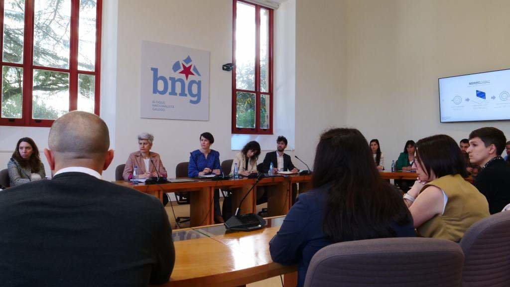 Reunión do BNG sobre vivenda (Foto: Nós Diario).